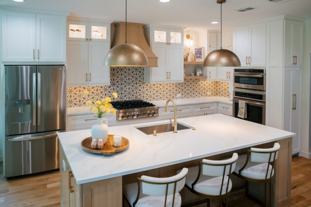 quartz countertop install